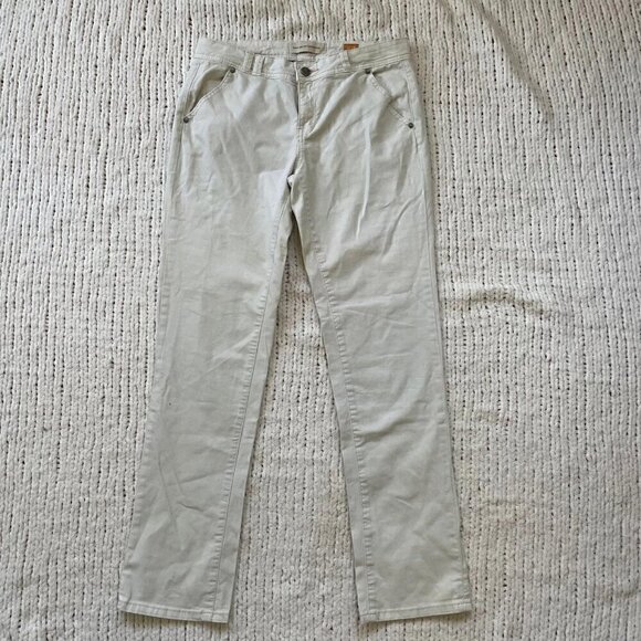 Anthropologie Pilcro & The Letterpress Low Rise Khaki Pants - Size 28 - Picture 1 of 3